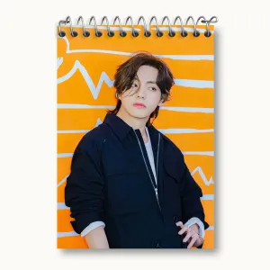 دفتر یادداشت تهیونگ وی Taehyung گروه بی تی اس BTS