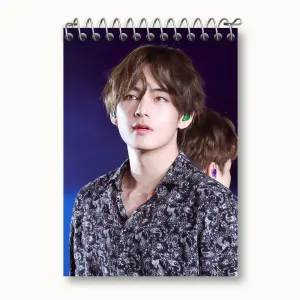 دفتر یادداشت تهیونگ وی Taehyung گروه بی تی اس BTS