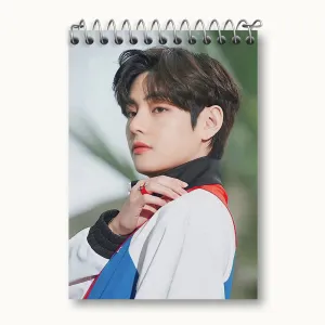 دفتر یادداشت تهیونگ وی Taehyung گروه بی تی اس BTS