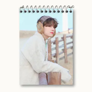 دفتر یادداشت تهیونگ وی Taehyung گروه بی تی اس BTS