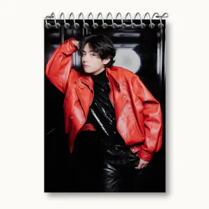 دفتر یادداشت تهیونگ وی Taehyung گروه بی تی اس BTS