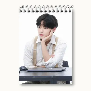 دفتر یادداشت تهیونگ وی Taehyung گروه بی تی اس BTS