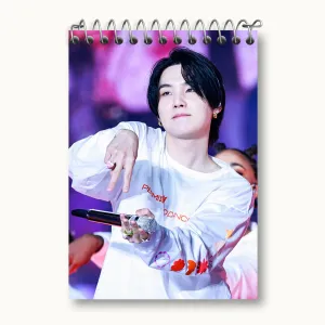 دفتر یادداشت شوگا Suga گروه بی تی اس BTS