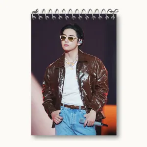 دفتر یادداشت تهیونگ وی Taehyung گروه بی تی اس BTS