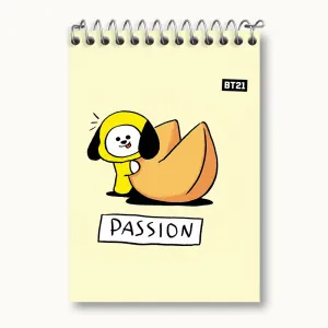 دفتر یادداشت چیمی BT21 Chimmy