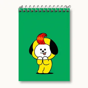 دفتر یادداشت چیمی BT21 Chimmy