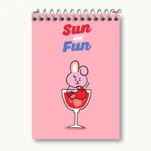 دفتر یادداشت کوکی BT21 Cooky