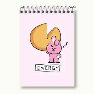 دفتر یادداشت کوکی BT21 Cooky