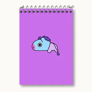 دفتر یادداشت مانگ BT21 Mang
