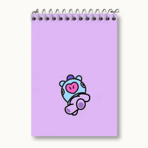 دفتر یادداشت مانگ BT21 Mang