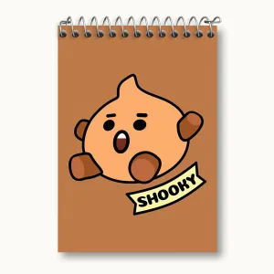 دفتر یادداشت شوکی BT21 Shooky