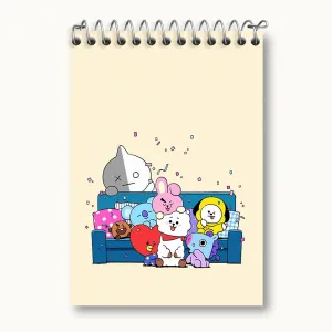 دفتر یادداشت BT21