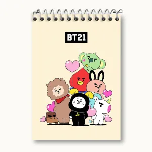 دفتر یادداشت BT21