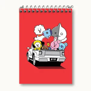 دفتر یادداشت BT21