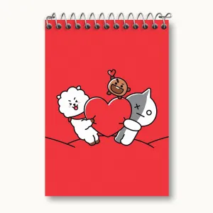 دفتر یادداشت BT21
