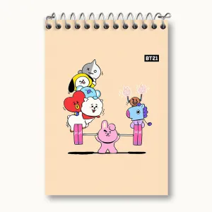 دفتر یادداشت BT21