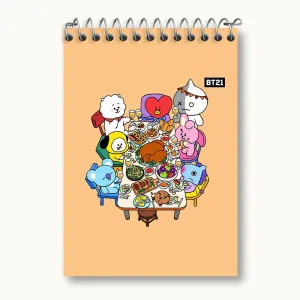 دفتر یادداشت BT21