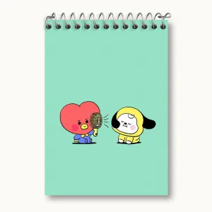 دفتر یادداشت BT21
