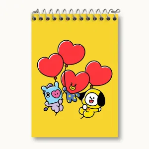 دفتر یادداشت BT21