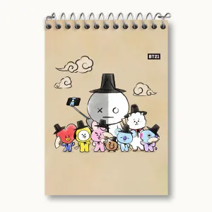دفتر یادداشت BT21