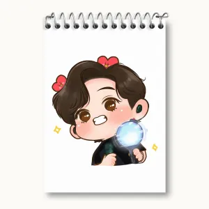 دفتر یادداشت تهیونگ Taehyung گروه بی تی اس BTS