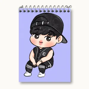 دفتر یادداشت جیمین Jimin گروه بی تی اس BTS