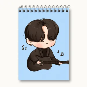 دفتر یادداشت شوگا Suga گروه بی تی اس BTS