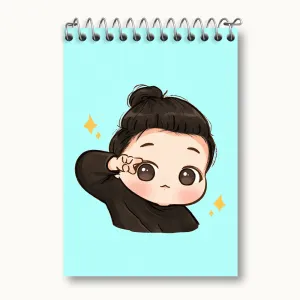 دفتر یادداشت جونگ کوک Jung Kook گروه بی تی اس BTS