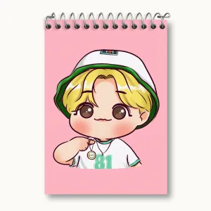 دفتر یادداشت جی هوپ J Hope گروه بی تی اس BTS