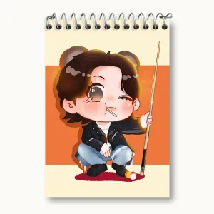 دفتر یادداشت تهیونگ Taehyung گروه بی تی اس BTS