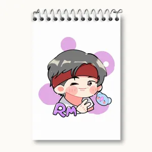 دفتر یادداشت نامجون Namjoon گروه بی تی اس BTS