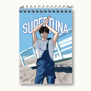 دفتر یادداشت جین Jin گروه بی تی اس BTS