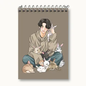 دفتر یادداشت جونگ کوک Jung Kook گروه بی تی اس BTS