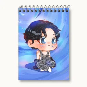 دفتر یادداشت تهیونگ Taehyung گروه بی تی اس BTS