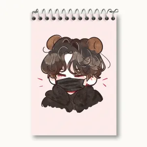 دفتر یادداشت تهیونگ Taehyung گروه بی تی اس BTS