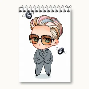 دفتر یادداشت جیمین Jimin گروه بی تی اس BTS
