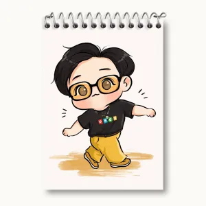 دفتر یادداشت جی هوپ J Hope گروه بی تی اس BTS