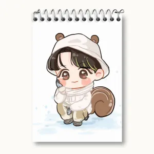 دفتر یادداشت جونگ کوک Jung Kook گروه بی تی اس BTS