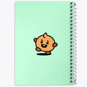 دفتر شوکی BT21 Shooky