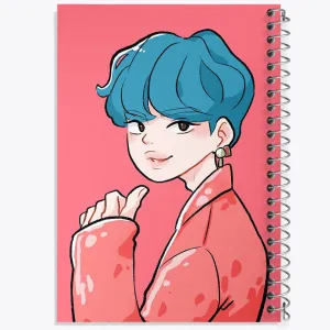 دفتر تهیونگ وی Teahyung گروه بی تی اس BTS