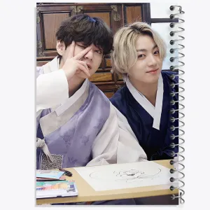 دفتر  تهیونگ و جونگ کوک ویکوک گروه بی تی اس BTS