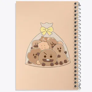 دفتر شوکی BT21 Shooky
