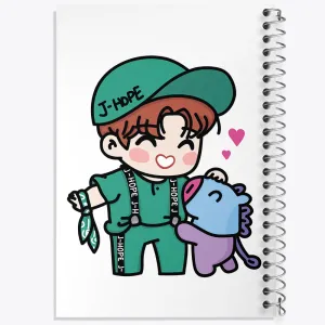 دفتر جی هوپ J Hope  گروه بی تی اس BTS