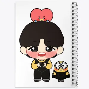 دفتر تهیونگ Taehyung گروه بی تی اس BTS