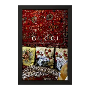 تابلو گوچی و نقش فرش