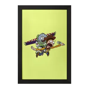 تابلو ریک و مورتی (Rick and Morty)