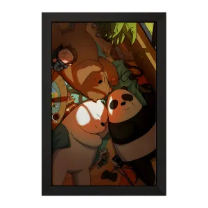 تابلو سه خرس کله پوک