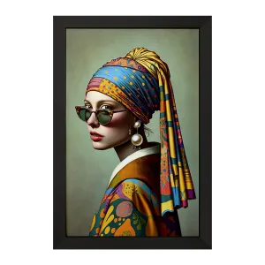تابلو دختری با گوشواره مروارید