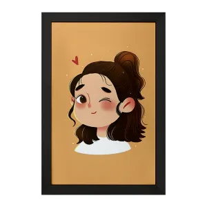 تابلو دخترانه کیوت