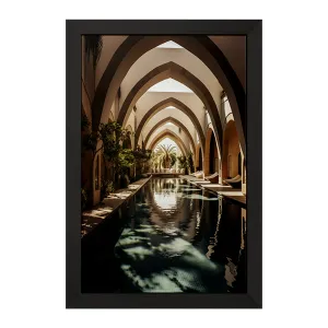 تابلو حیاط خانه